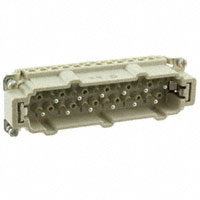 HARTING - 09340102601 - INSERT MALE 10+2POS+1GND SCREW