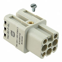 HARTING - 09360082732 - INSERT FEMALE 8POS PUSH IN LOCK