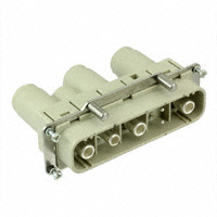 HARTING - 09380052601 - INSERT MALE 3+2POS+1GND SCREW