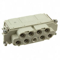 HARTING - 09380082753 - INSERT FEMALE 8POS+1GND SCREW