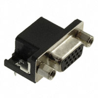 HARTING - 09561525613 - CONN DSUB HD RCPT 15POS R/A SLDR