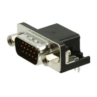HARTING - 09561627813 - CONN DSUB HD PLUG 15POS R/A SLDR