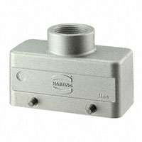 HARTING - 09628161420 - CONN HOOD TOP ENTRY SZ16B PG21