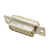 HARTING - 09642117240 - CONN D-SUB RCPT 15P STR SLDR CUP