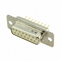HARTING - 09642127230 - CONN D-SUB RCPT 15POS VERT SLDR
