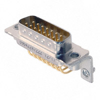 HARTING - 09642247222 - CONN D-SUB PLUG 15POS R/A SOLDER
