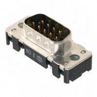 HARTING - 09651217701 - CONN D-SUB PLUG 9POS VERT SOLDER