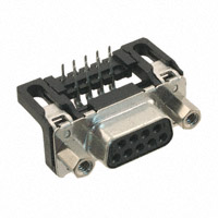 HARTING - 09661126603 - CONN D-SUB RCPT 9POS R/A SOLDER