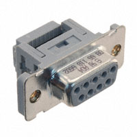 HARTING - 09661186502 - CONN D-SUB RCPT 9POS PNL MNT IDC