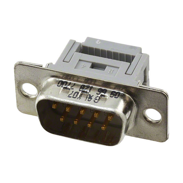 HARTING - 09661287700 - CONN D-SUB PLUG 9POS PNL MNT IDC