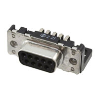 HARTING - 09661526612 - CONN D-SUB RCPT 9POS R/A SOLDER