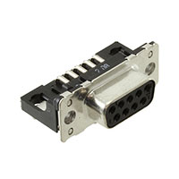 HARTING - 09661526615 - CONN D-SUB RCPT 9POS R/A SOLDER