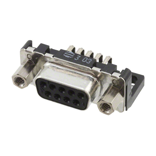 HARTING - 09661527613 - CONN D-SUB RCPT 9POS R/A SOLDER