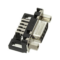 HARTING - 09661536613 - CONN D-SUB RCPT 9POS R/A SOLDER