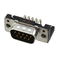 HARTING - 09661626811 - CONN D-SUB PLUG 9POS R/A SOLDER