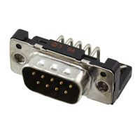 HARTING - 09661627811 - CONN D-SUB PLUG 9POS R/A SOLDER