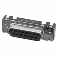HARTING - 09662116502 - CONN D-SUB RCPT 15POS VERT SLDR
