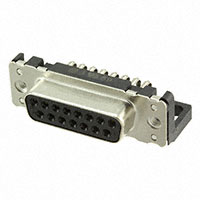 HARTING - 09662127601 - CONN D-SUB RCPT 15POS R/A SOLDER