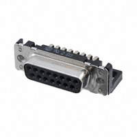 HARTING - 09662526612 - CONN D-SUB RCPT 15POS R/A SOLDER
