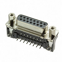 HARTING - 09662566617 - CONN D-SUB RCPT 15POS R/A SOLDER