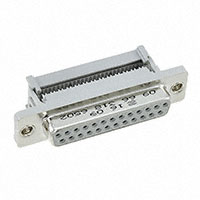 HARTING - 09663186502 - CONN DSUB RCPT 25POS PNL MNT IDC