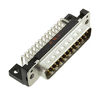 HARTING - 09663226802 - CONN D-SUB PLUG 25POS R/A SOLDER