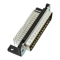 HARTING - 09665227801 - CONN D-SUB PLUG 50POS R/A SOLDER