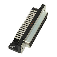 HARTING - 09665526612 - CONN D-SUB RCPT 50POS R/A SOLDER