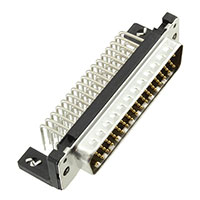 HARTING - 09665626812 - CONN D-SUB PLUG 50POS R/A SOLDER