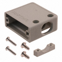 HARTING - 09670090511 - DSUB PLAST-HOOD 09P SIDCE