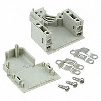 HARTING - 09670090571 - D SUB PLASTIC HOOD 9P GREY