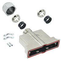 HARTING - 09670370538 - DSUB IP 67 TOP MET.PLAS.HOOD 37P