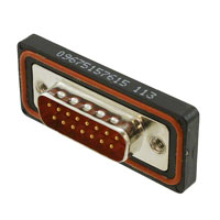 HARTING - 09675157615 - CONN D-SUB PLUG 15POS PNL MNT