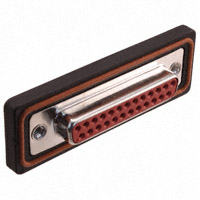 HARTING - 09675256775 - CONN D-SUB RCPT 25P PNL MNT SLDR