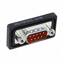 HARTING - 09677097615 - CONN D-SUB PLUG 9POS PNL MNT