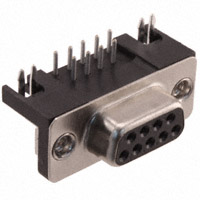 HARTING - 09681537612 - CONN D-SUB RCPT 9POS R/A SOLDER