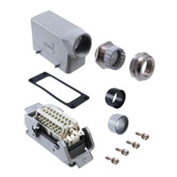 HARTING - 10330160000 - CONN ASSY SIDE ENTRY 16POS M32