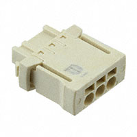 HARTING - 14310313101160 - TERM BLOCK PLUG 3POS STR 2.54MM