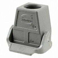 HARTING - 19300060757 - CONN HOOD CPLNG BOTTOM SZ6B M32