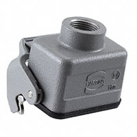 HARTING - 19300061750 - CONN HOOD CPLNG BOTTOM SZ6B M20