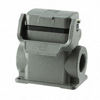 HARTING - 19300067296 - CONN BASE SIDE ENTRY SZ6B M25