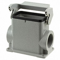 HARTING - 19300100292 - CONN BASE SIDE ENTRY SZ10B M32