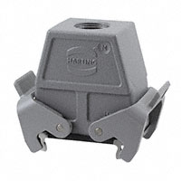HARTING - 19300100736 - CONN HOOD CPLNG BOTTOM SZ10B M25