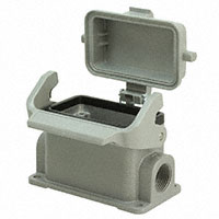 HARTING - 19300101255 - CONN BASE SIDE ENTRY SZ10B M20