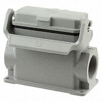 HARTING - 19300160297 - CONN BASE SIDE ENTRY SZ16B M32