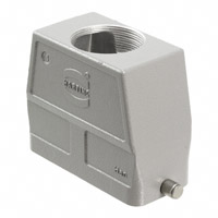 HARTING - 19300160448 - CONN HOOD TOP ENTRY SZ16B M40