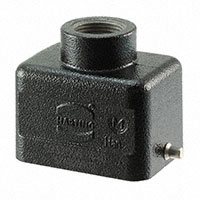 HARTING - 19370061440 - CONN HOOD TOP ENTRY SZ6B M20