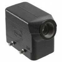 HARTING - 19370101520 - CONN HOOD SIDE ENTRY SZ10B M20