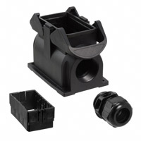 HARTING - 19411100232 - CONN BASE SIDE ENTRY SZ10B M32