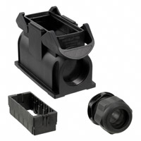 HARTING - 19411160233 - CONN BASE SIDE ENTRY SZ16B M40